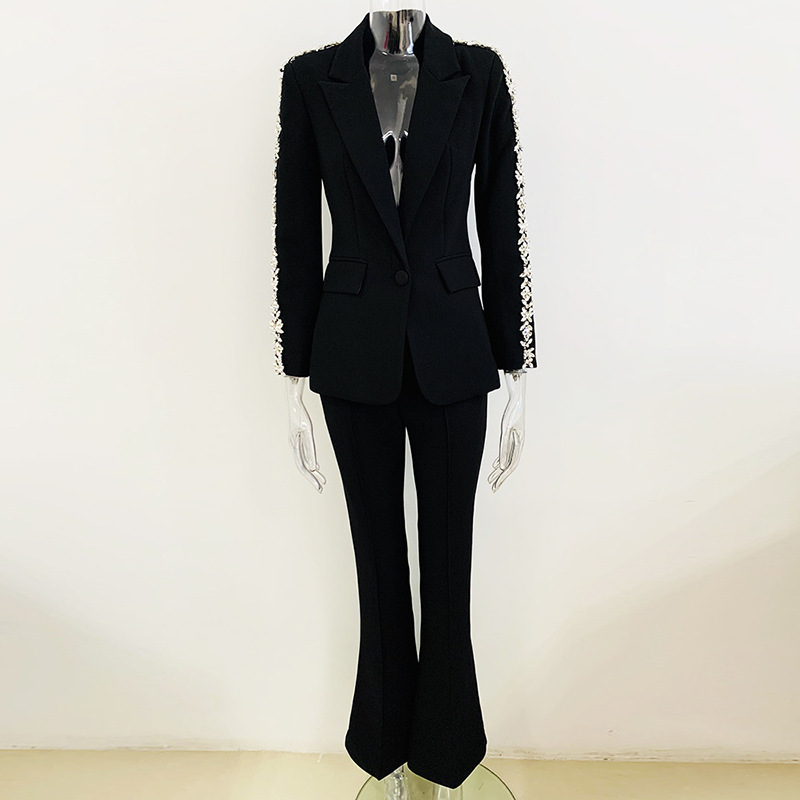 Women'S Fashion Blazer - Allingentle Women Pants Suits 2 Piece