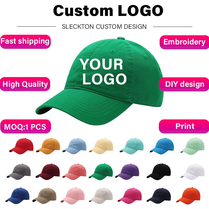 Women Fashion Logo Design - SLECKTON Custom Baseball Cap Fashion Letter