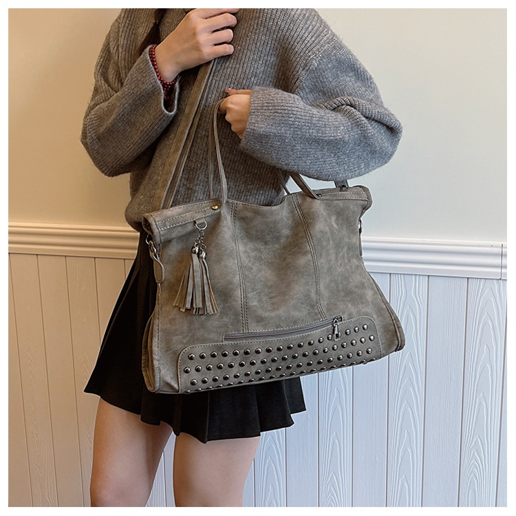 Canvas Tote Bag - Canvas Lightweight Large-Capacity Travel Bag Shoulder