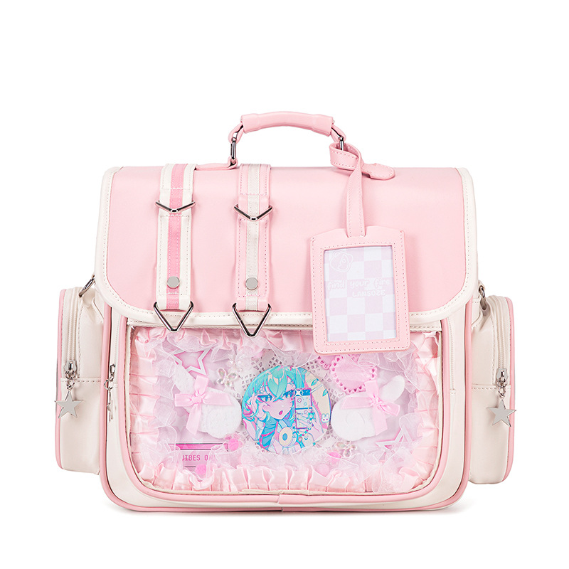 Women'S Fashion Backpack - Japanese Schoolbag Youth Girls Handheld Book