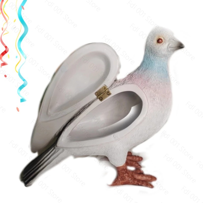 Women Fashion Handbags - Novelty 3D Simulation Pigeon Clutch Bag