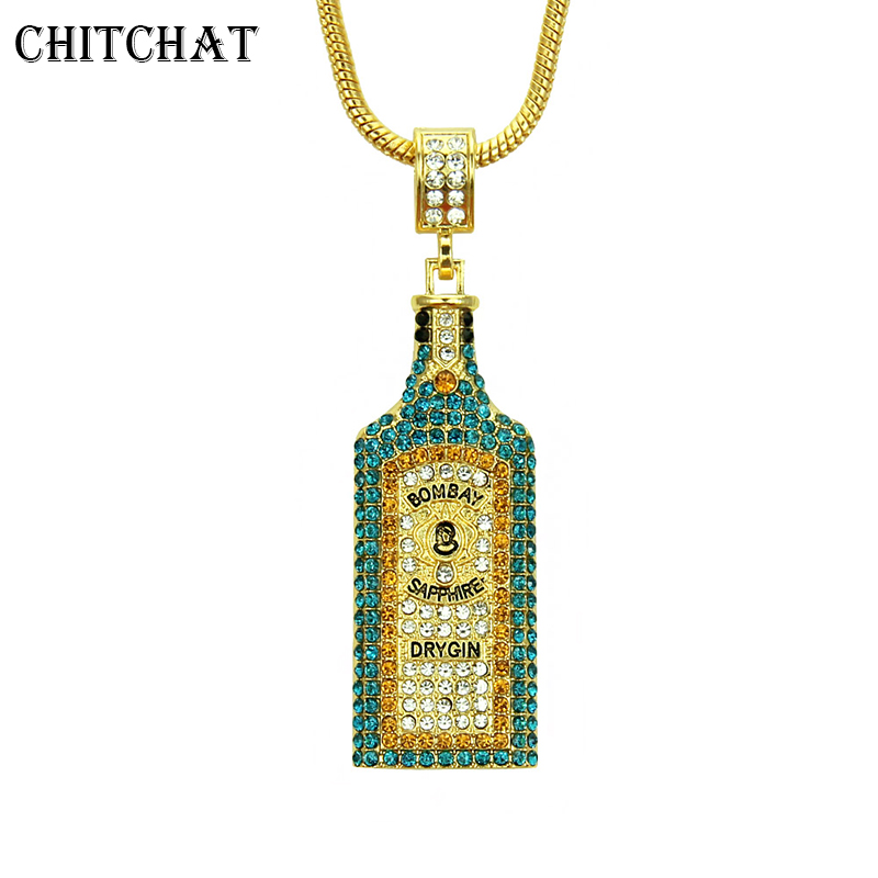 Big Wine bottle Necklaces Full - Women'S Fashion Vogue review and price