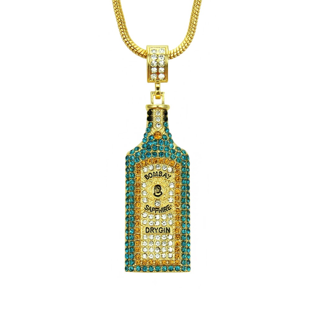 Big Wine bottle Necklaces Full - Women'S Fashion Vogue review and price