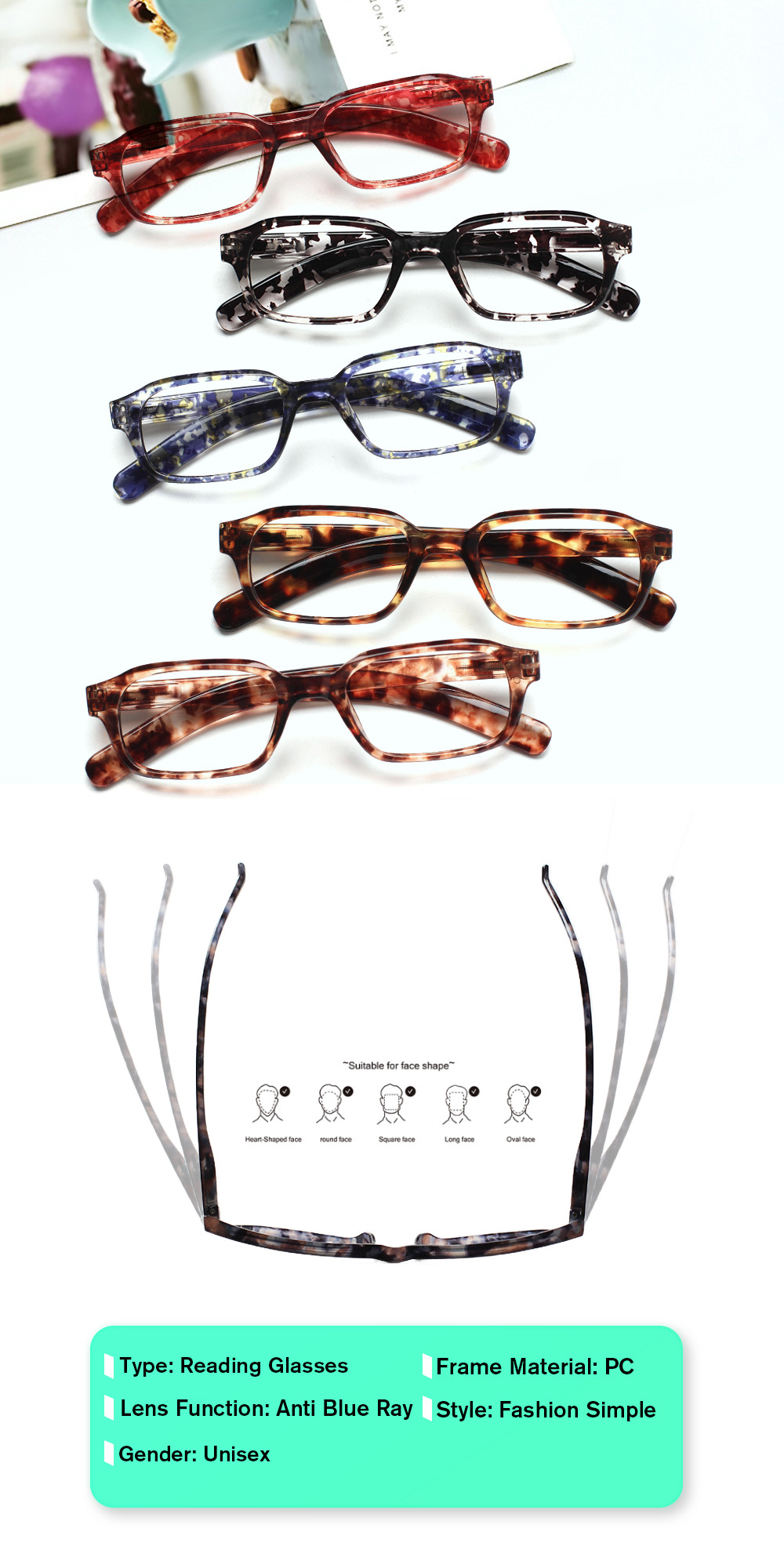 Women Reading Glasses Fashiona - Women'S Fashion Glasses With Clear Lenses review and price
