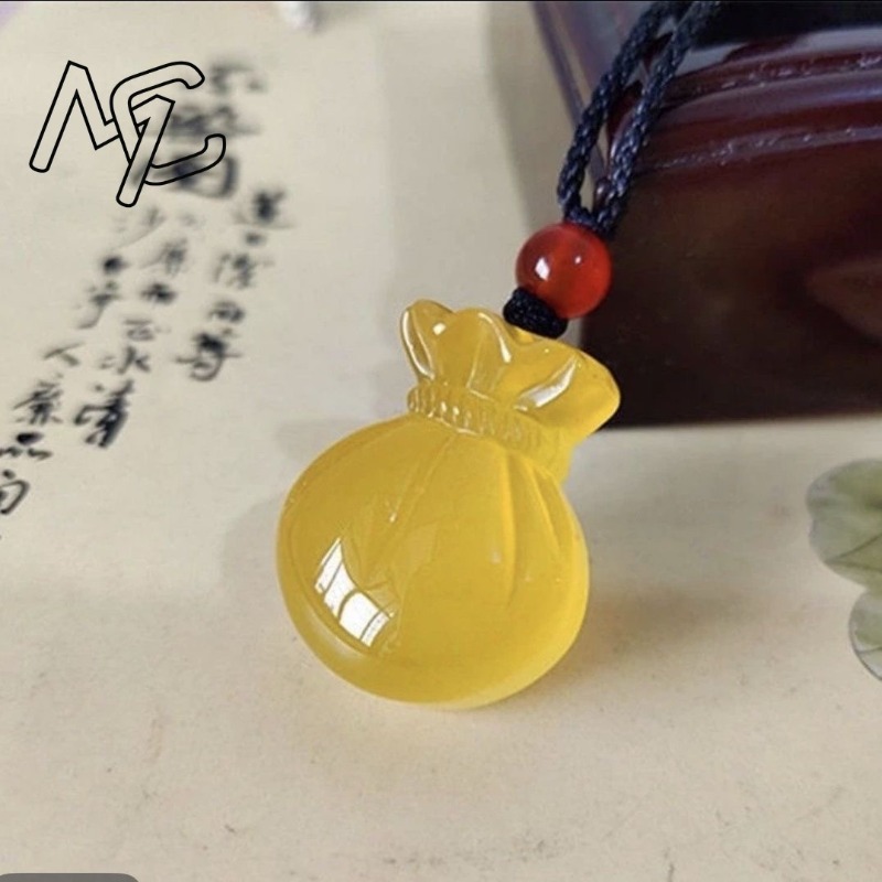 Natural Agate Blessing Bag Pen - Women Fashion Handbags review and price