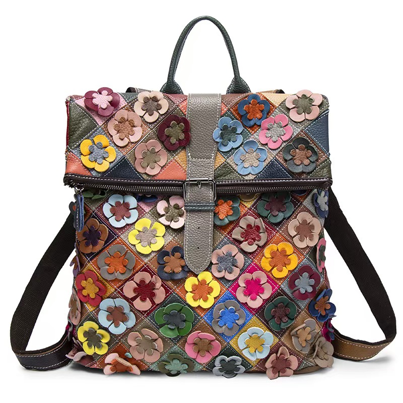 Vintage Women Genuine Leather  - Women'S Fashion Backpack review and price
