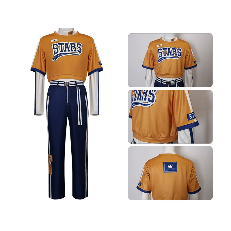 Tenma Tsukasa Cosplay Costume  - Belted Shirt Dress review and price