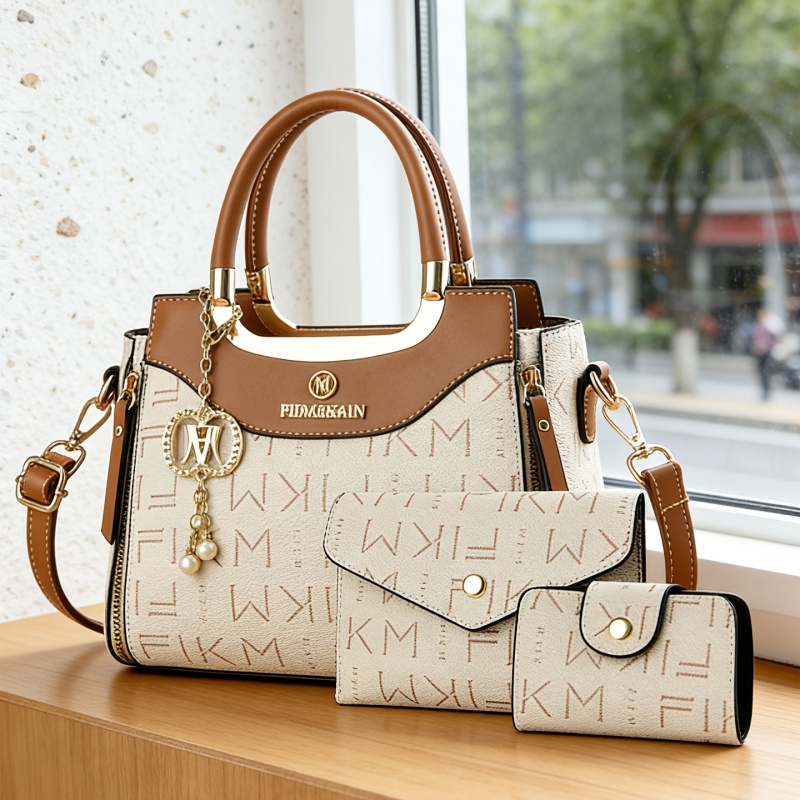 3-piece set of light luxury hi - Women Fashion Handbags review and price