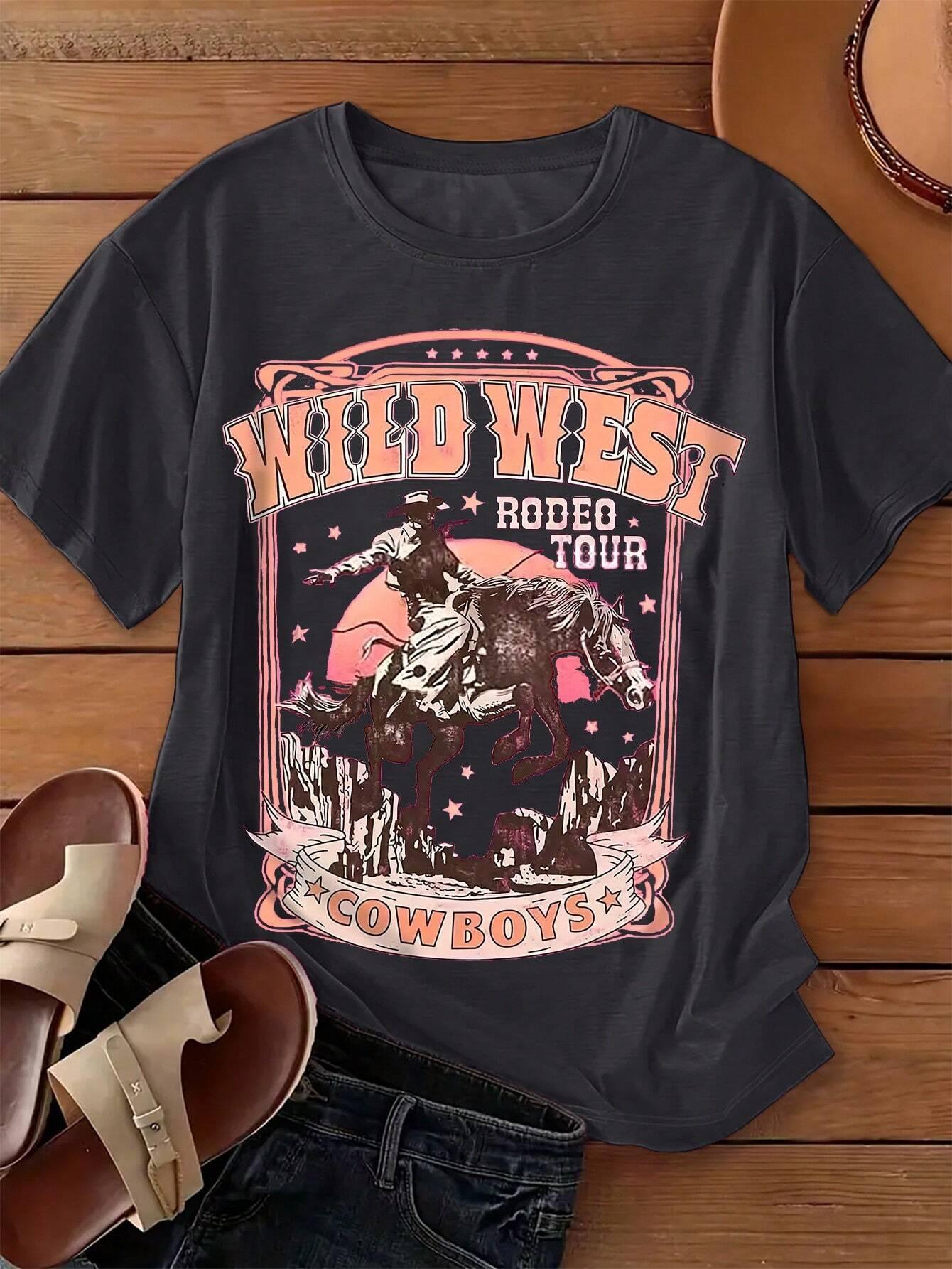 Wild West Cowboys Printing Wom - Women'S Fashion Wild West review and price