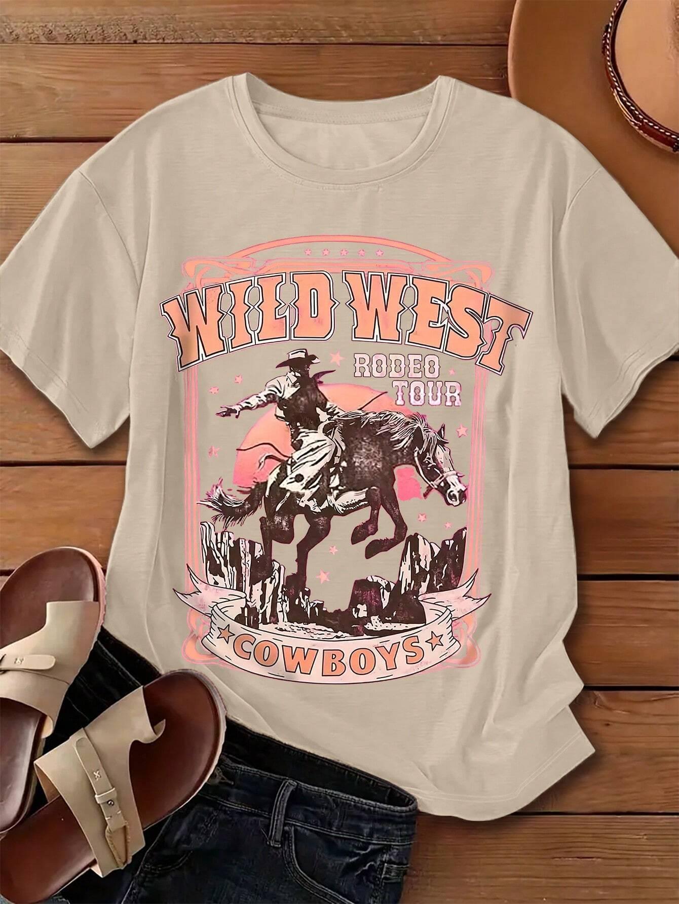 Wild West Cowboys Printing Wom - Women'S Fashion Wild West review and price
