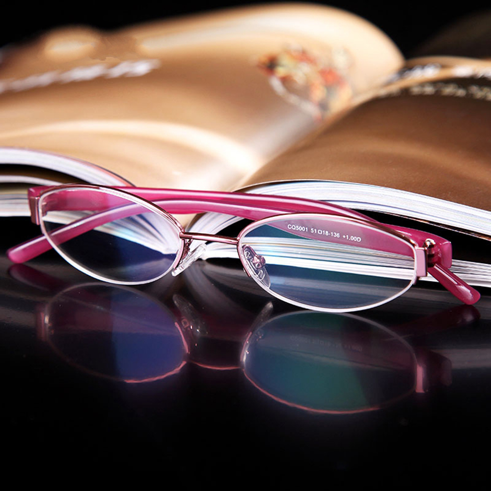 Semi-Rim Tr90 Leg  Anti-Fatigu - Women'S Fashion Glasses With Clear Lenses review and price
