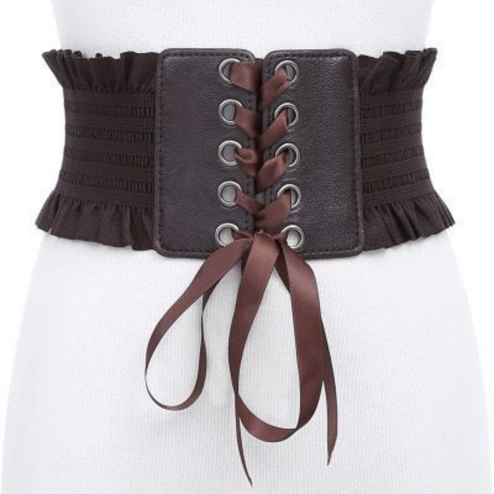 New Ladies's Retro corset Belt - Belted Shirt Dress review and price