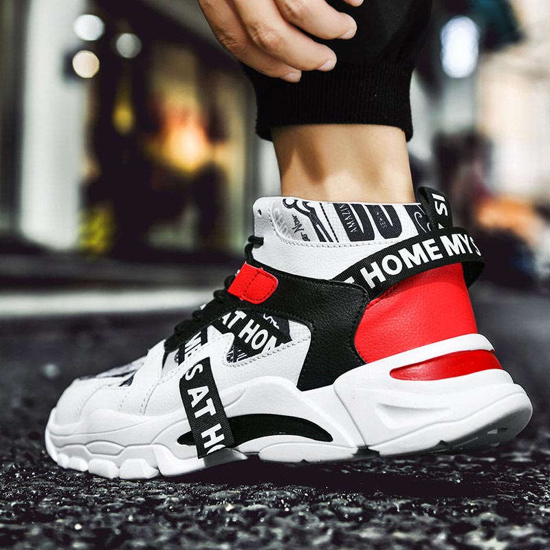 Large Size High Top Chunky Man - Women Fashion Online Shopping review and price