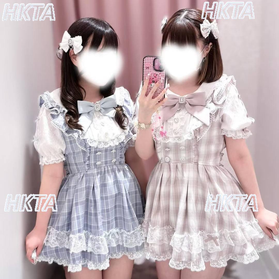 Japanese Style Doll Collar Pla - Ruched Dress Mini review and price