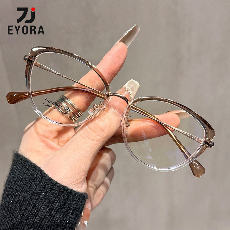 EYORA Small Frame Cat Eye Fash - Women'S Fashion Glasses With Clear Lenses review and price