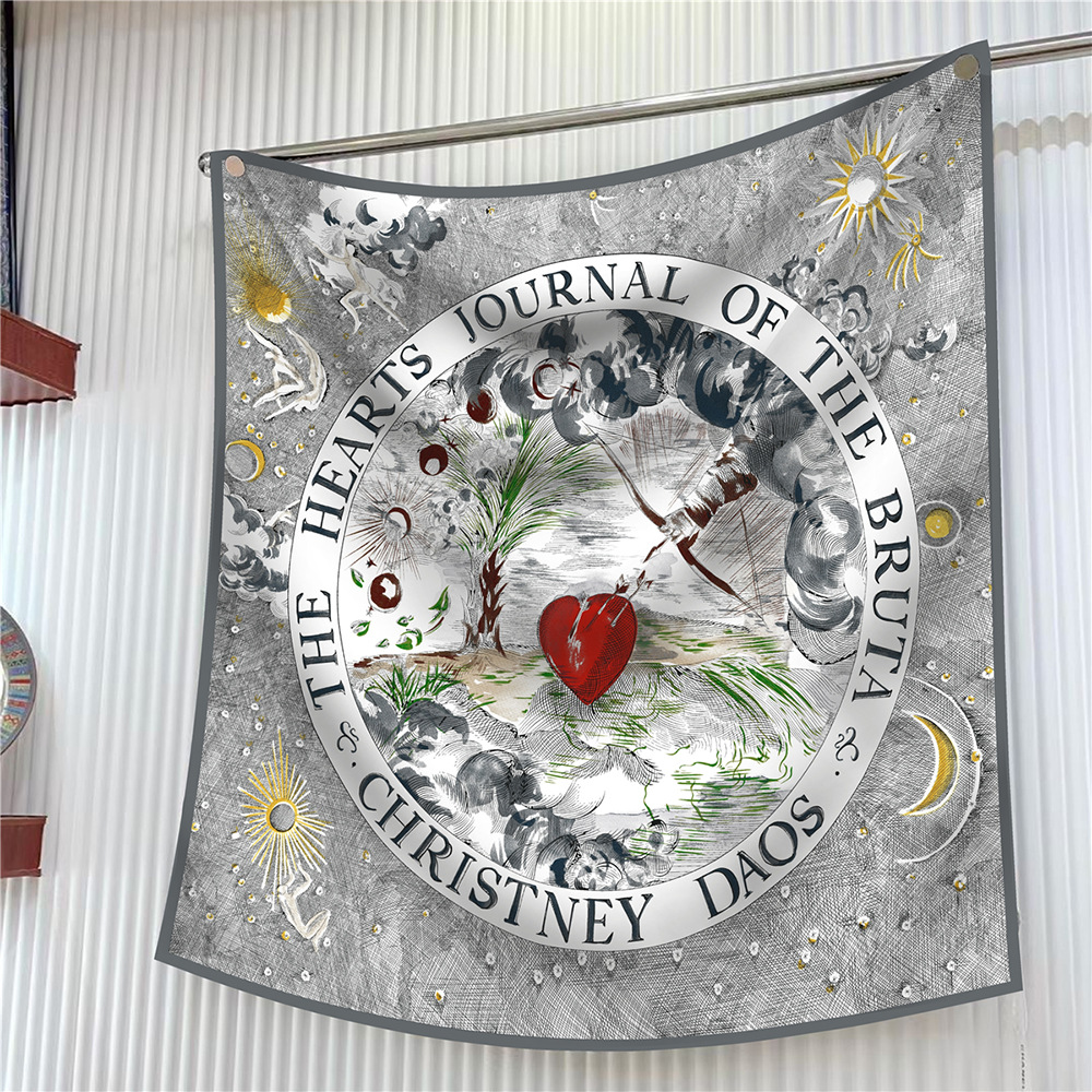 Silk Scarf Women Trees Printed - Women Fashion Drawing review and price