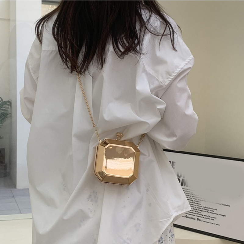 Mini Luxury Gold Party Evening - Women Fashion Handbags review and price