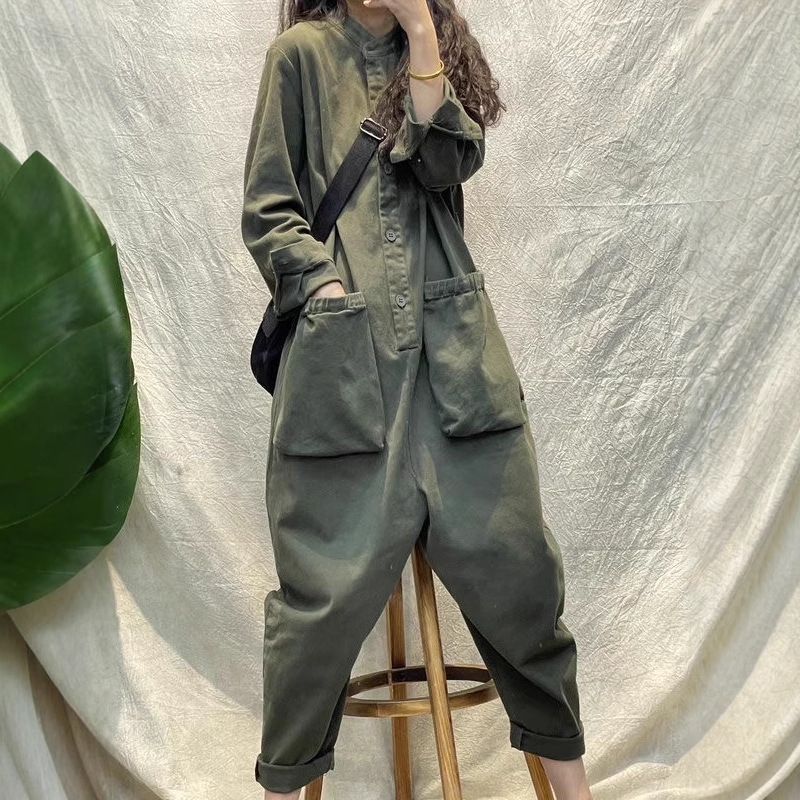 Casual Women Jumpsuit Cargo Lo - Women'S Fashion Utility Belt review and price