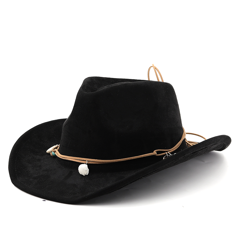 Unisex Cowboy Hat Suede Fashio - Women'S Fashion Wild West review and price
