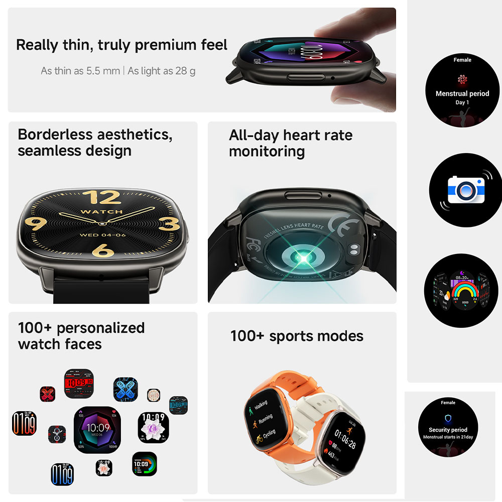 Smart Watch HD17 Air AMOLED Fi - Women Fashion Week 2026 review and price