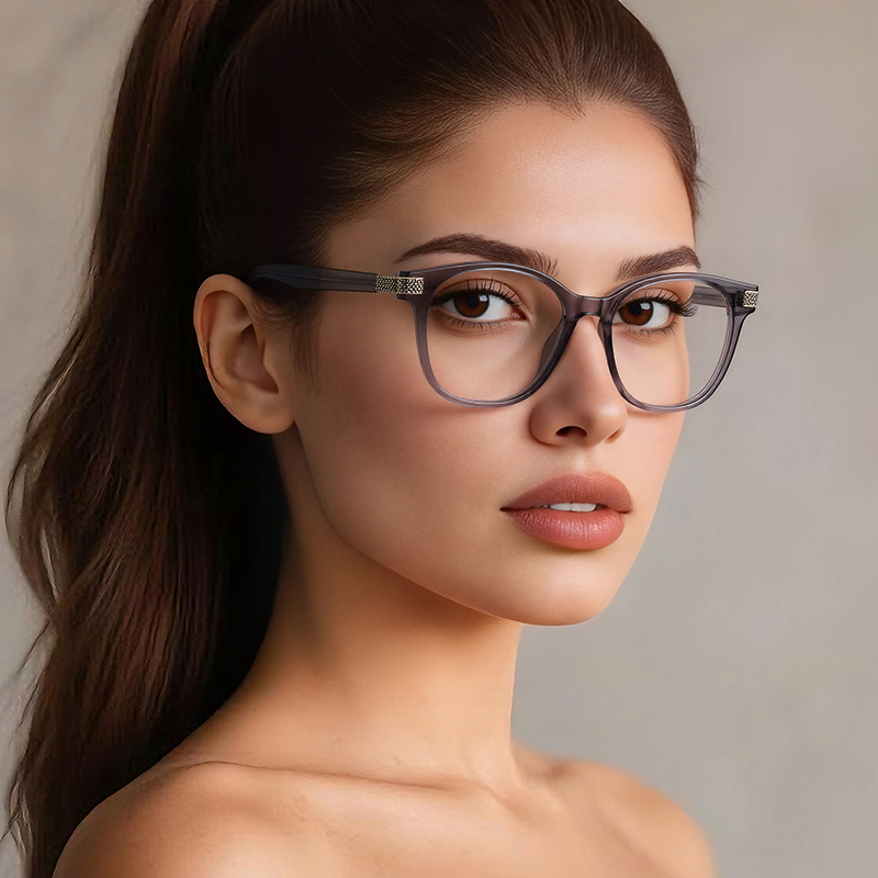 VICKI New Lady's Round-frame R - Women'S Fashion Glasses With Clear Lenses review and price