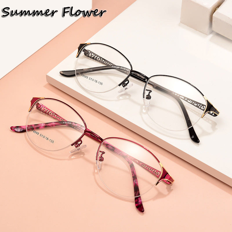 Women Oval Glasses Alloy Optic - Women'S Fashion Glasses With Clear Lenses review and price