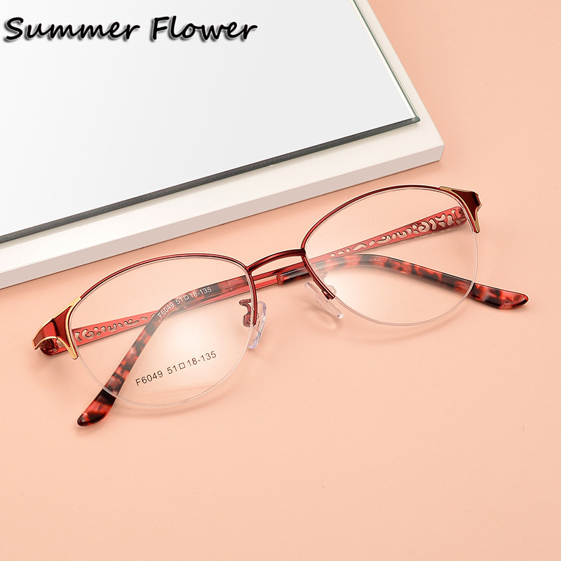 Women Oval Glasses Alloy Optic - Women'S Fashion Glasses With Clear Lenses review and price