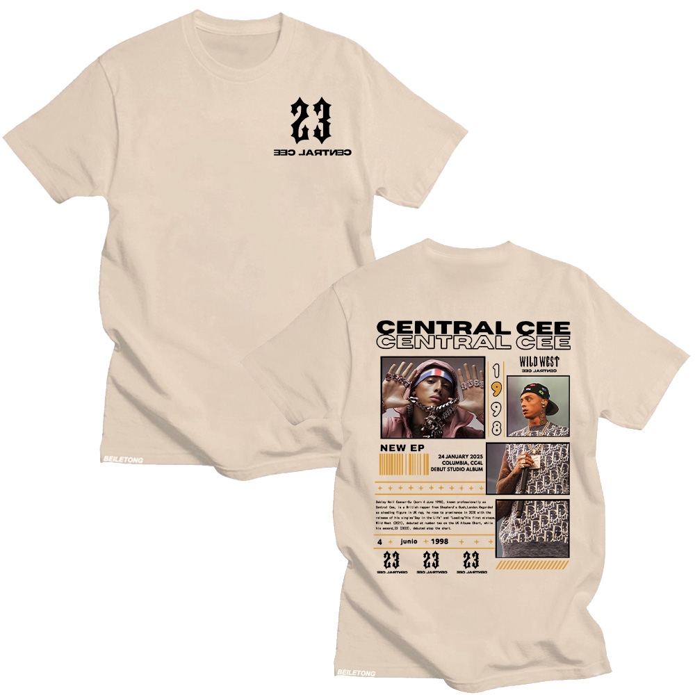 Rapper Central Cee Wild West T - Women'S Fashion Wild West review and price