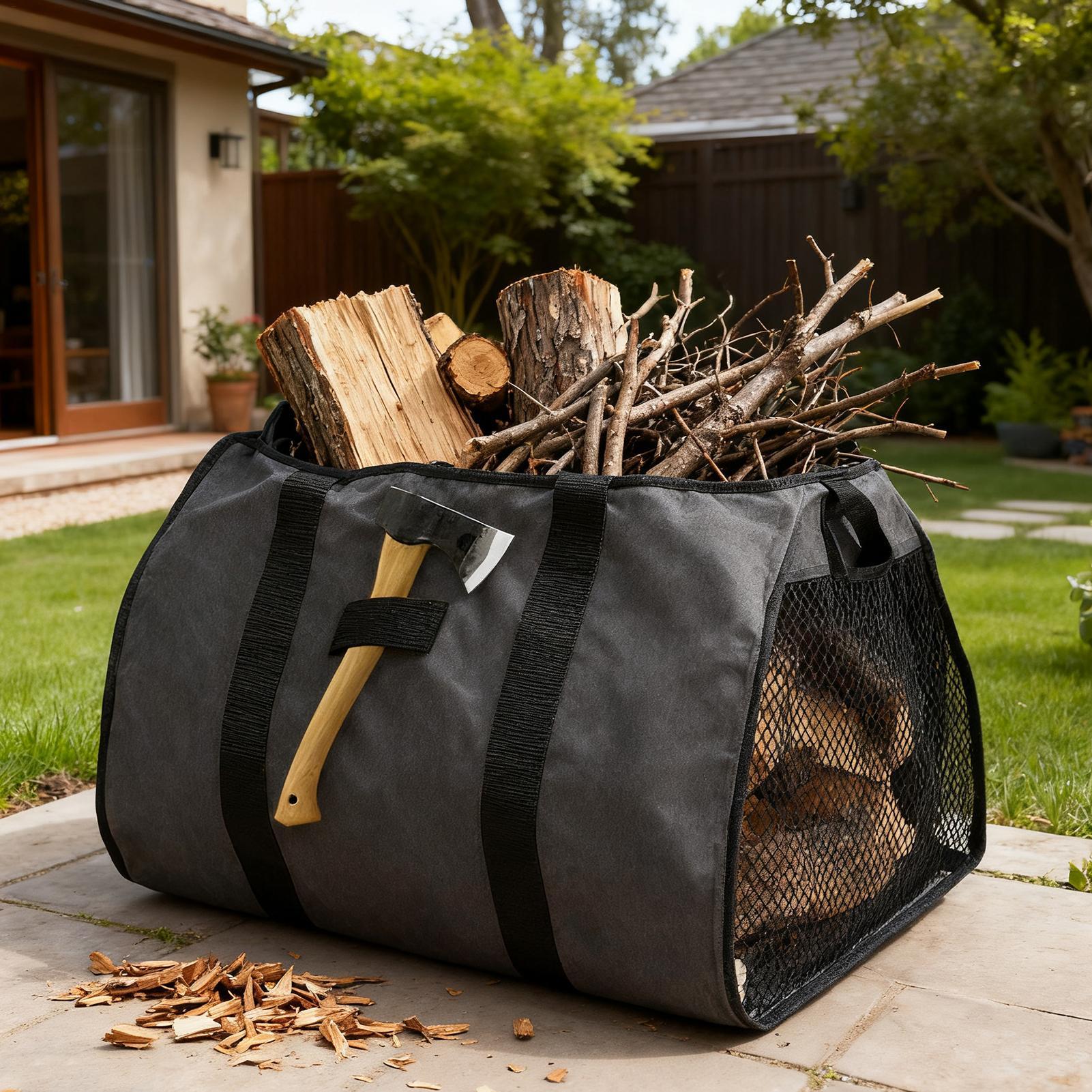 Firewood Carrier Large Portabl - Canvas Tote Bag review and price
