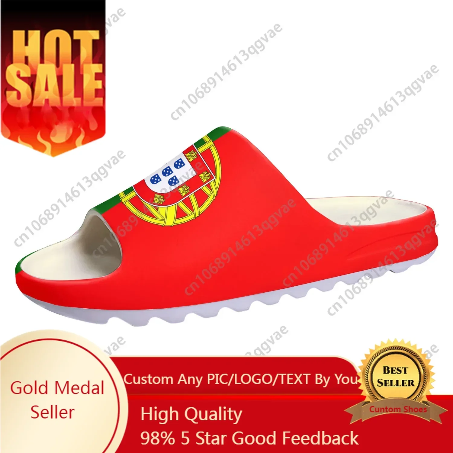 Portugal Flag Soft Sole Sllipe - Women'S Fashion Portugal review and price