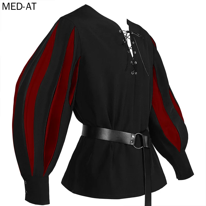 Men's Medieval Cosplay Hallowe - Belted Shirt Dress review and price