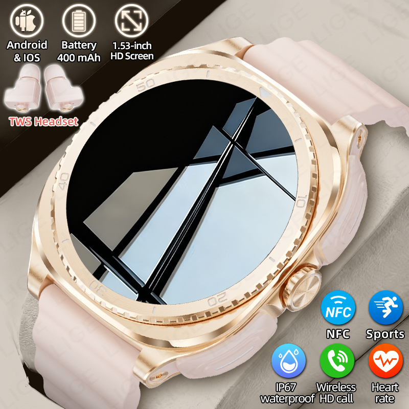 LIGE 2 In 1 TWS Headset Smart  - Women Fashion Week 2026 review and price
