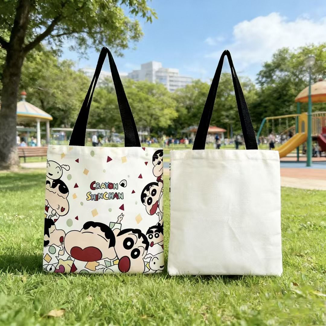 2026 New Crayon Shin-chan Canv - Canvas Tote Bag review and price