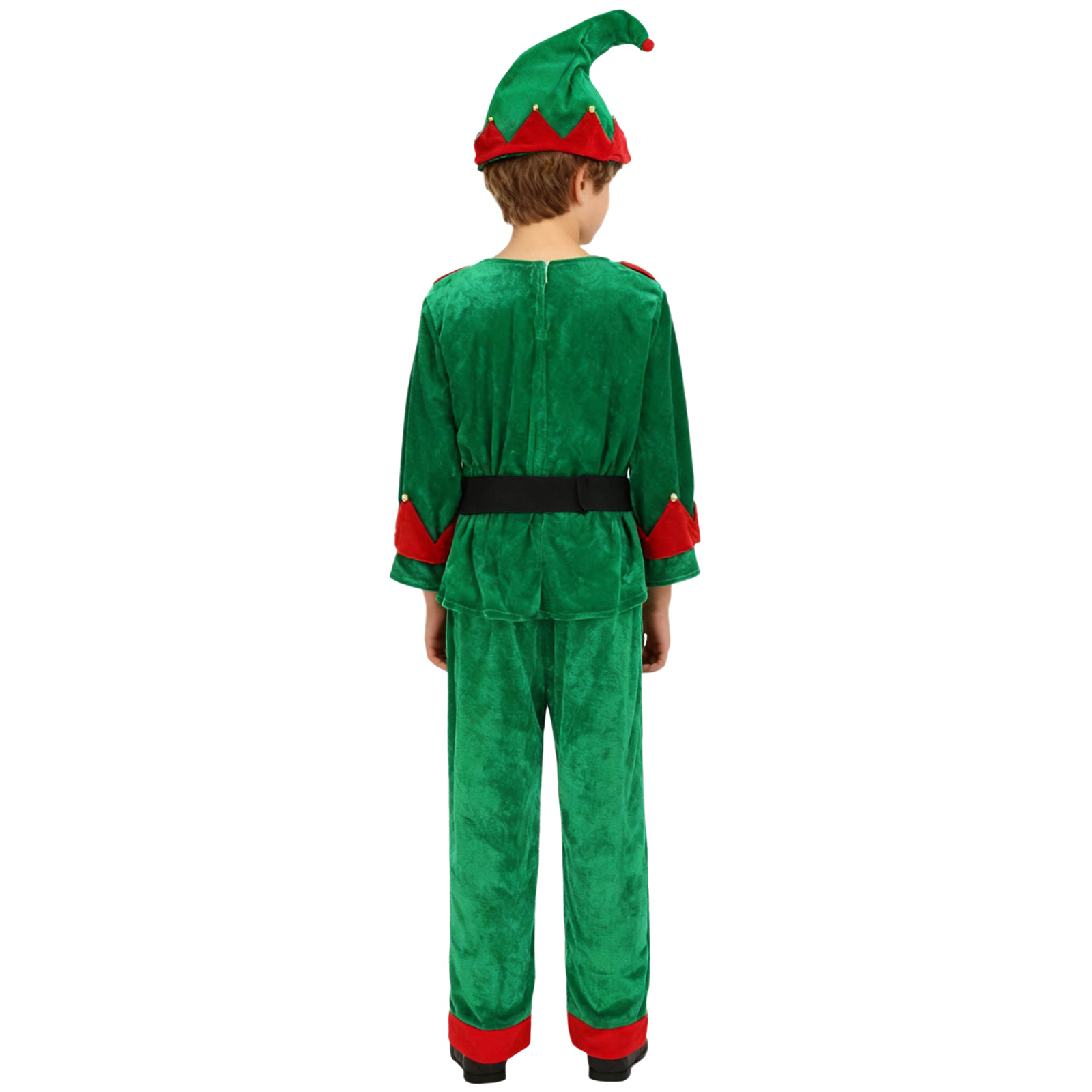 Boys Christmas Elf Costume Xma - Belted Shirt Dress review and price