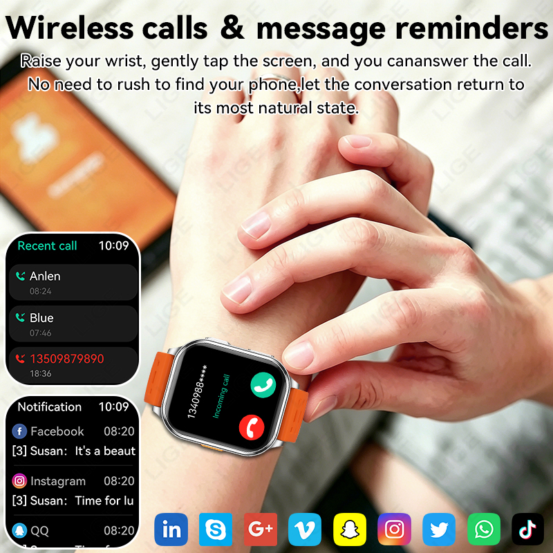 LIGE 2026 Camera Smart Watch M - Women Fashion Week 2026 review and price