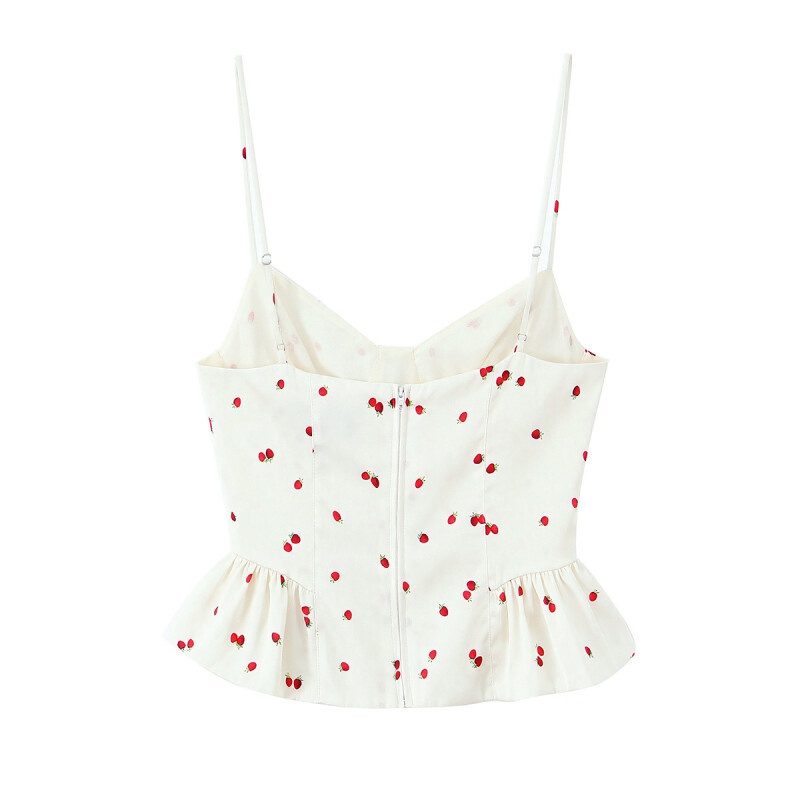 2026Women Summer Outfits Straw - V Neck Cami Top review and price