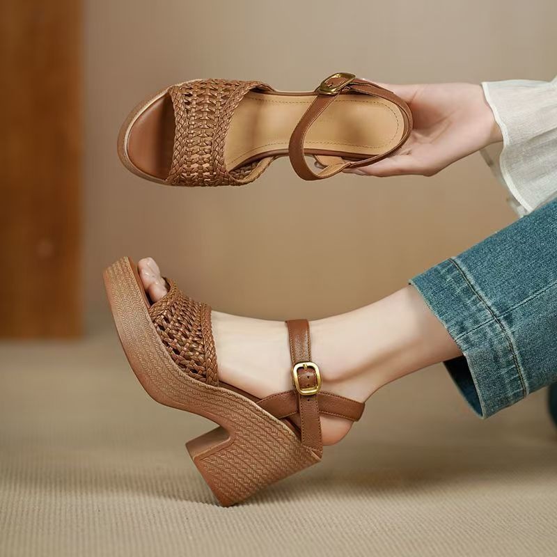 Elegant Women's Braided High H - Women'S Fashion Spring 2025 review and price