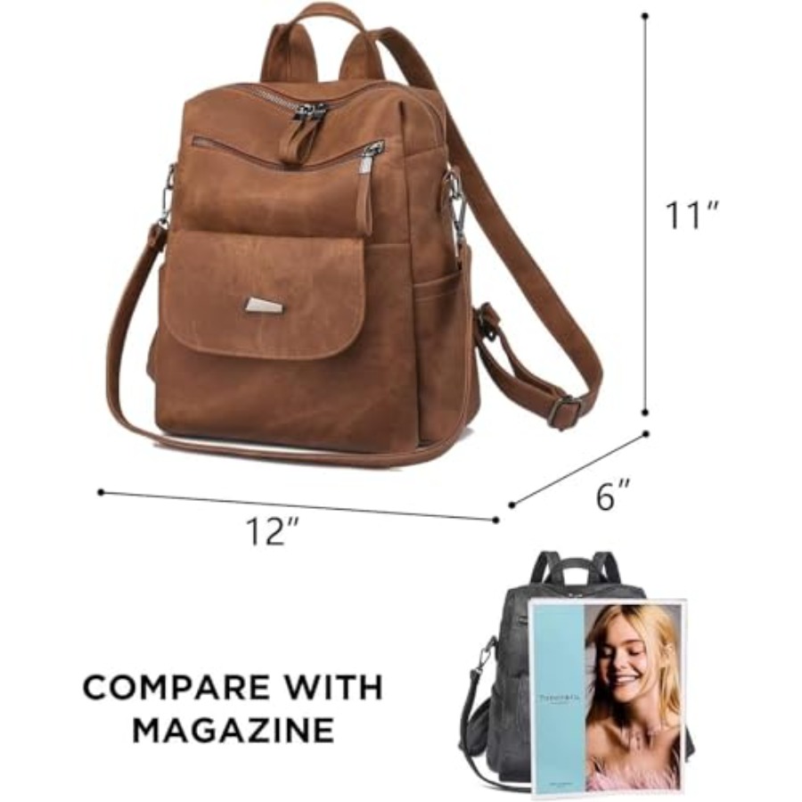 PU Leather Backpack Purse for  - Women Fashion Handbags review and price
